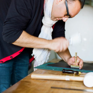 Leatherwork Branding Photography